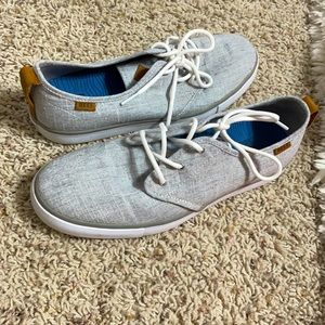 Clean slip on dress shoes